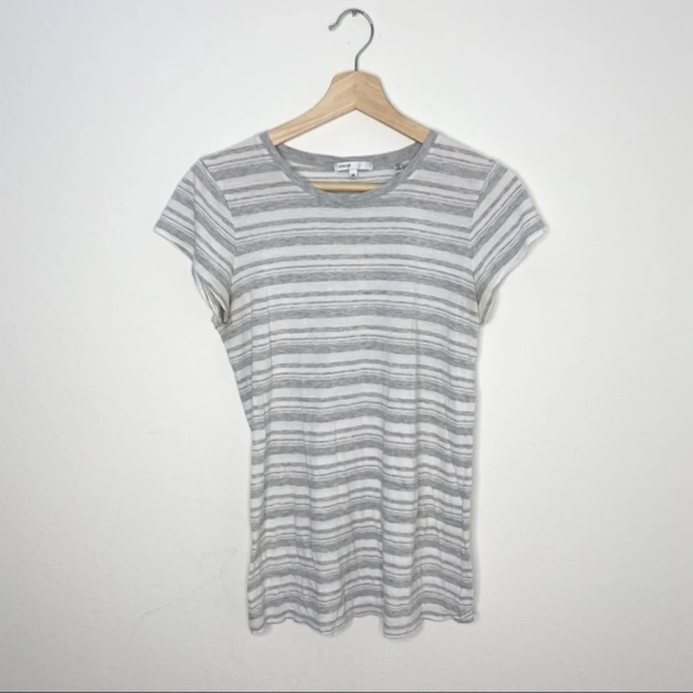 Vince stripes short sleeves top